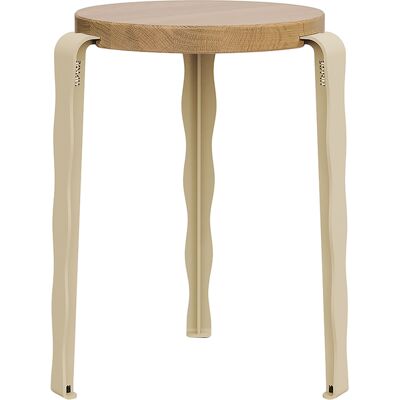 TIPTOE - Sgabello Uchronia - Beige - Rovere massello eco-certificato - Designer Uchronia TIPTOE - Sgabello Uchronia - Beige - Rovere massello eco-certificato - Designer Uchronia