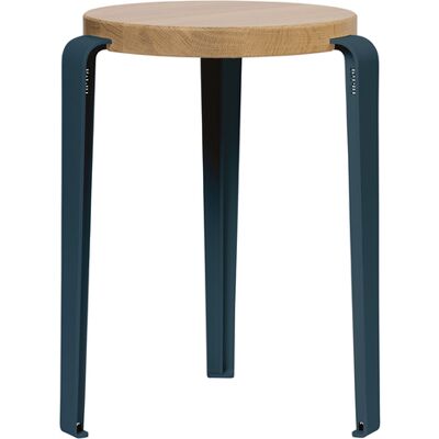 TIPTOE - Sgabello Lou - Blu - Rovere massello eco-certificato - Designer Gregory Cibert TIPTOE - Sgabello Lou - Blu - Rovere massello eco-certificato - Designer Gregory Cibert