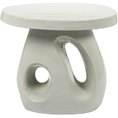 Serax - Tavolino d'appoggio Amé - Grigio - Gres smaltato - Designer Marie Michielssen Serax - Tavolino d'appoggio Amé - Grigio - Gres smaltato - Designer Marie Michielssen
