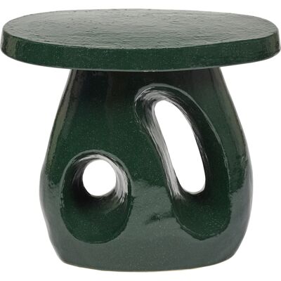 Serax - Tavolino d'appoggio Amé - Verde - Gres smaltato - Designer Marie Michielssen Serax - Tavolino d'appoggio Amé - Verde - Gres smaltato - Designer Marie Michielssen