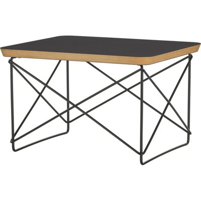 Vitra - Tavolino d'appoggio Occasional Table LTR - Nero - Filo in acciaio inox laccato - Designer Charles & Ray Eames Vitra - Tavolino d'appoggio Occasional Table LTR - Nero - Filo in acciaio inox laccato - Designer Charles & Ray Eames