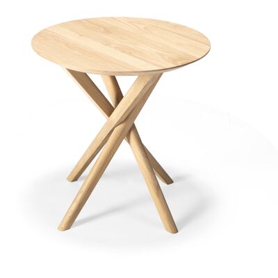 Tavolino in legno naturale Ethnicraft - Designer Alain van Havre Tavolino in legno naturale Ethnicraft - Designer Alain van Havre