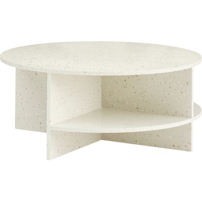 Muuto - Tavolino Halves - Bianco - Terrazzo - Designer MSDS Studio Muuto - Tavolino Halves - Bianco - Terrazzo - Designer MSDS Studio