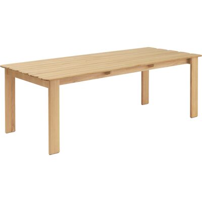 Muuto - Tavolo rettangolare Assemble - Legno naturale - Teak certificato FSC - Designer Anderssen & Voll Muuto - Tavolo rettangolare Assemble - Legno naturale - Teak certificato FSC - Designer Anderssen & Voll