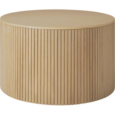 Ethnicraft - Tavolino Roller - Legno naturale - Massello di quercia oliato - Designer Jacques Deneef Ethnicraft - Tavolino Roller - Legno naturale - Massello di quercia oliato - Designer Jacques Deneef
