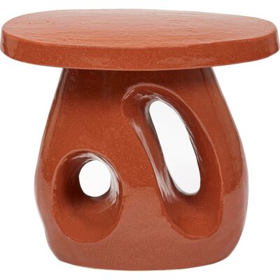 Serax - Tavolino d'appoggio Amé - Arancione - Gres smaltato - Designer Marie Michielssen Serax - Tavolino d'appoggio Amé - Arancione - Gres smaltato - Designer Marie Michielssen