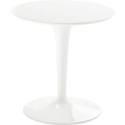 Kartell - Tavolino d'appoggio Tip Top - Bianco - PMMA - Designer Philippe STARCK with Eugeni QUITLLET Kartell - Tavolino d'appoggio Tip Top - Bianco - PMMA - Designer Philippe STARCK with Eugeni QUITLLET