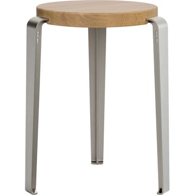 TIPTOE - Sgabello Lou - Metallo - Rovere massello eco-certificato - Designer Gregory Cibert TIPTOE - Sgabello Lou - Metallo - Rovere massello eco-certificato - Designer Gregory Cibert