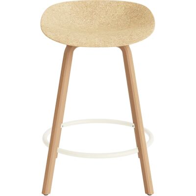 Normann Copenhagen - Sgabello bar Mat - Beige - Faggio certificato FSC - Designer Peter Hiort-Lorenzen Normann Copenhagen - Sgabello bar Mat - Beige - Faggio certificato FSC - Designer Peter Hiort-Lorenzen