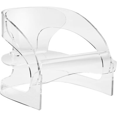Kartell - Poltrona - Trasparente - PMMA - Designer Joe Colombo Kartell - Poltrona - Trasparente - PMMA - Designer Joe Colombo