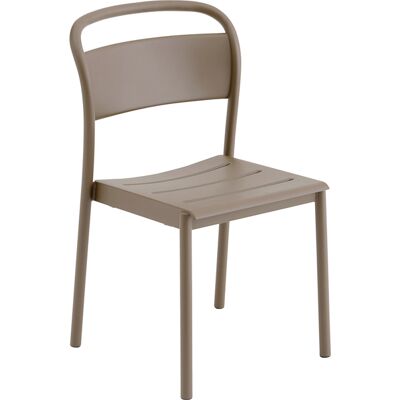 Muuto - Sedia impilabile Linear - Beige - Acciaio zincato verniciato a polvere - Designer Thomas Bentzen Muuto - Sedia impilabile Linear - Beige - Acciaio zincato verniciato a polvere - Designer Thomas Bentzen