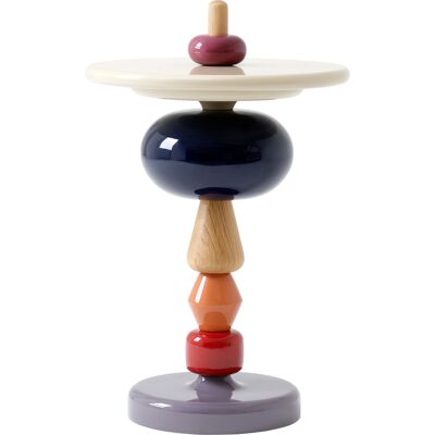 tradition &; - Tavolino d'appoggio Shuffle - Multicolore - Rovere massello - Designer Mia Hamborg tradition &; - Tavolino d'appoggio Shuffle - Multicolore - Rovere massello - Designer Mia Hamborg
