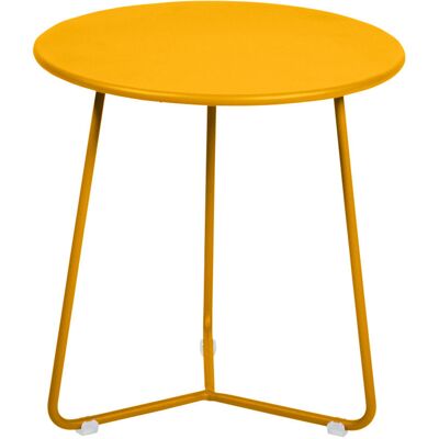 Fermob - Tavolino d'appoggio Cocotte - Giallo - Acciaio verniciato - Designer Studio Fermob - Tavolino d'appoggio Cocotte - Giallo - Acciaio verniciato - Designer Studio