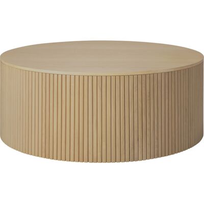 Ethnicraft - Tavolino Roller - Legno naturale - Massello di quercia oliato - Designer Jacques Deneef Ethnicraft - Tavolino Roller - Legno naturale - Massello di quercia oliato - Designer Jacques Deneef