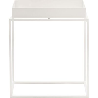 HAY Tavolino Tray M - Multifunzionale, Rimovibile, Quadrato - Bianco HAY Tavolino Tray M - Multifunzionale, Rimovibile, Quadrato - Bianco