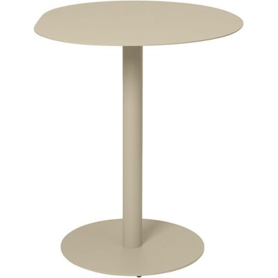 Ferm Living - Tavolo Pond Café rotondo - 64cm - Acciaio/Beige Ferm Living - Tavolo Pond Café rotondo - 64cm - Acciaio/Beige