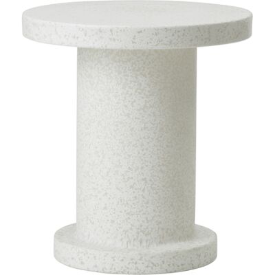 Tavolino Normann Copenhagen Bit - Plastica riciclata - Bianco - Resistente Tavolino Normann Copenhagen Bit - Plastica riciclata - Bianco - Resistente