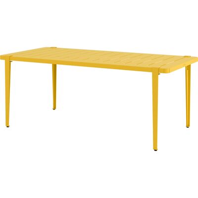 TIPTOE - Tavolo rettangolare Midi - Giallo - Acciaio termolaccato TIPTOE - Tavolo rettangolare Midi - Giallo - Acciaio termolaccato