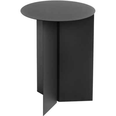 Hay - Tavolino d'appoggio Slit - Nero - Acciaio laccato epossidico - Designer Studio Hay - Tavolino d'appoggio Slit - Nero - Acciaio laccato epossidico - Designer Studio