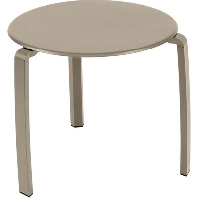 Fermob - Tavolino d'appoggio Alizé - Beige - Alluminio - Designer Pascal Mourgue Fermob - Tavolino d'appoggio Alizé - Beige - Alluminio - Designer Pascal Mourgue