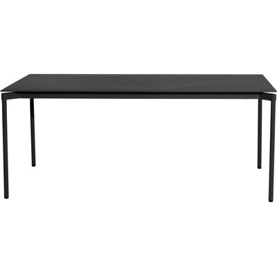Petite Friture - Tavolo rettangolare Fromme - Nero - Alluminio - Designer Tom Chung Petite Friture - Tavolo rettangolare Fromme - Nero - Alluminio - Designer Tom Chung
