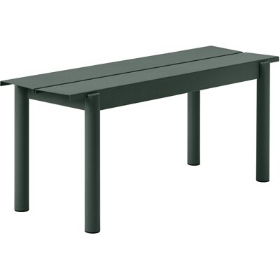 Panchina in Acciaio Lineare Muuto - Verde - 110cm - Arredo Esterni Panchina in Acciaio Lineare Muuto - Verde - 110cm - Arredo Esterni
