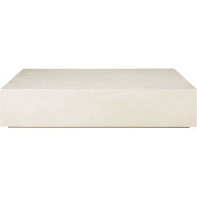 Ethnicraft - Tavolino Elements - Bianco - Microcemento Ethnicraft - Tavolino Elements - Bianco - Microcemento