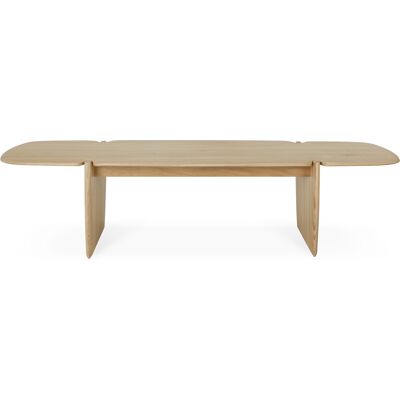 Ethnicraft - Tavolino PI - Legno naturale - Rovere massello - Designer Alain van Havre Ethnicraft - Tavolino PI - Legno naturale - Rovere massello - Designer Alain van Havre