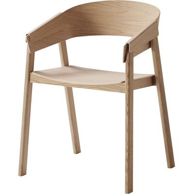 Muuto - Poltrona Cover - Legno naturale - Rovere naturale - Designer Thomas Bentzen Muuto - Poltrona Cover - Legno naturale - Rovere naturale - Designer Thomas Bentzen