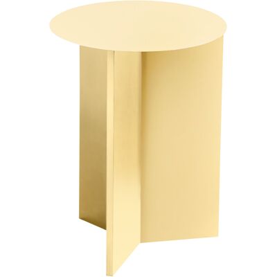 Hay - Tavolino d'appoggio Slit - Giallo - Acciaio laccato epossidico - Designer Studio Hay - Tavolino d'appoggio Slit - Giallo - Acciaio laccato epossidico - Designer Studio