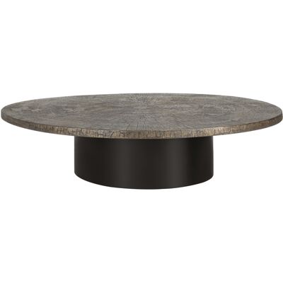 Ethnicraft - Tavolino Slice - Marrone - Mineral Ethnicraft - Tavolino Slice - Marrone - Mineral