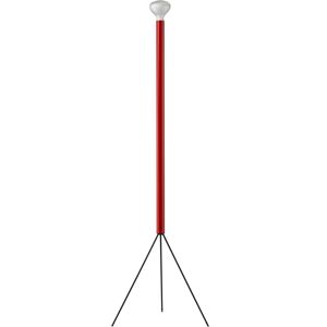 Flos - Lampada da terra Luminator - Rosso - Metallo - Designer Pier Giacomo Castiglioni Flos - Lampada da terra Luminator - Rosso - Metallo - Designer Pier Giacomo Castiglioni