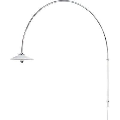 valerie objects - Applique con presa Lamp - Argento - Acciaio cromato - Designer Muller Van Severen valerie objects - Applique con presa Lamp - Argento - Acciaio cromato - Designer Muller Van Severen