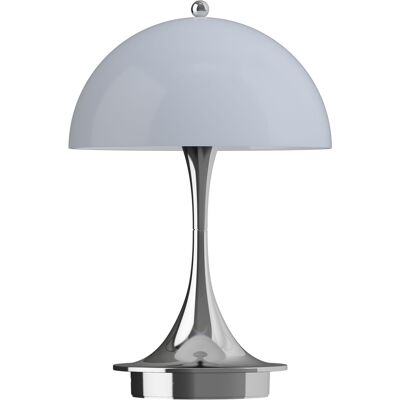Louis Poulsen - Lampada senza fili ricaricabile Panthella - Grigio - policarbonato - Designer Verner Panton Louis Poulsen - Lampada senza fili ricaricabile Panthella - Grigio - policarbonato - Designer Verner Panton