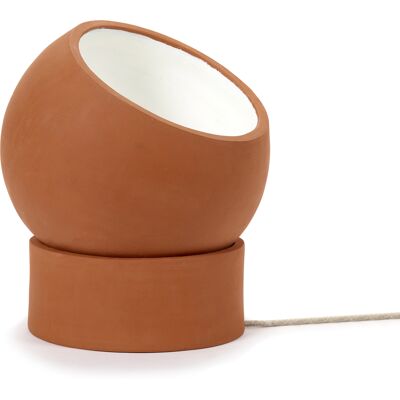 Lampada da Tavolo Terra di Serax - Terracotta - Designer Lauren Van Driessche Lampada da Tavolo Terra di Serax - Terracotta - Designer Lauren Van Driessche