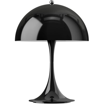 Louis Poulsen - Lampada senza fili ricaricabile Panthella - Nero - policarbonato - Designer Verner Panton Louis Poulsen - Lampada senza fili ricaricabile Panthella - Nero - policarbonato - Designer Verner Panton