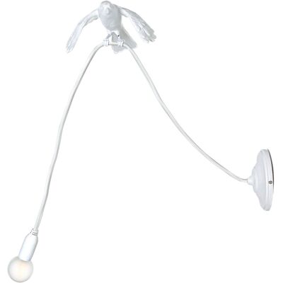 Seletti Passero Decollo - Applique Regolabile - Bianco Seletti Passero Decollo - Applique Regolabile - Bianco