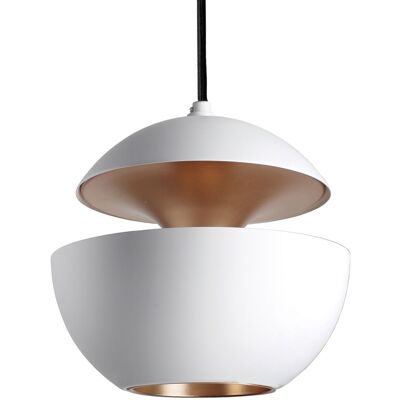 Lampada a sospensione Here Comes The Sun di Bertrand Balas - Bianco/Copper - 10cm - Interno Lampada a sospensione Here Comes The Sun di Bertrand Balas - Bianco/Copper - 10cm - Interno