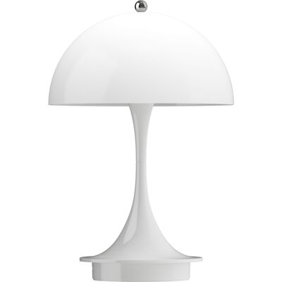 Louis Poulsen - Lampada senza fili ricaricabile Panthella - Bianco - policarbonato - Designer Verner Panton Louis Poulsen - Lampada senza fili ricaricabile Panthella - Bianco - policarbonato - Designer Verner Panton