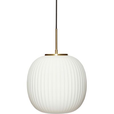 Hübsch Serene Lampada a Sospensione Bianca Ø32 Hübsch Serene Lampada a Sospensione Bianca Ø32