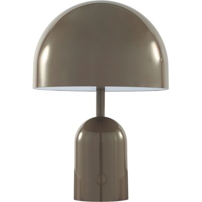 Tom Dixon - Lampada senza fili ricaricabile Bell - Marrone - ABS - Designer Tom Dixon - Lampada senza fili ricaricabile Bell - Marrone - ABS - Designer
