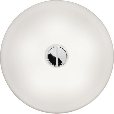 Flos Button HL Vetro - Bianco - Resistente all'acqua - Lampada a soffitto Flos Button HL Vetro - Bianco - Resistente all'acqua - Lampada a soffitto