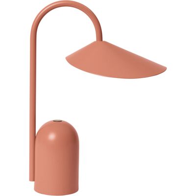 Ferm Living Arum Lampada da tavolo LED portatile - Rosso - Lampada da tavolo Ferm Living Arum Lampada da tavolo LED portatile - Rosso - Lampada da tavolo