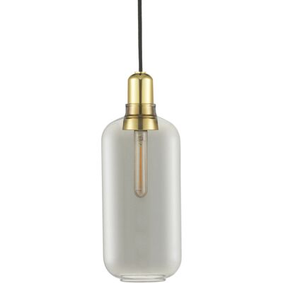 Normann Copenhagen - Lampada a Sospensione Ottone e Fumo - Modello Amp Normann Copenhagen - Lampada a Sospensione Ottone e Fumo - Modello Amp