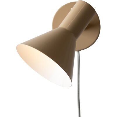 It's about Romi - Applique con presa Stavanger - Beige - Ferro It's about Romi - Applique con presa Stavanger - Beige - Ferro