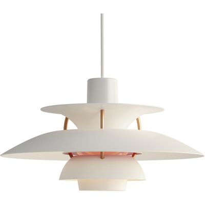 Louis Poulsen PH 5 Mini Lampada a sospensione - Bianco Moderno Louis Poulsen PH 5 Mini Lampada a sospensione - Bianco Moderno