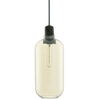 Normann Copenhagen - Lampada a sospensione in marmo verde/oro - 26cm Normann Copenhagen - Lampada a sospensione in marmo verde/oro - 26cm