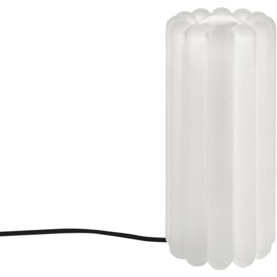 Tom Dixon - Lampada da tavolo Press - Bianco - Vetro pressato - Designer Tom Dixon - Lampada da tavolo Press - Bianco - Vetro pressato - Designer