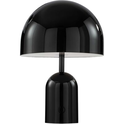 Tom Dixon - Lampada senza fili ricaricabile Bell - Nero - ABS - Designer Tom Dixon - Lampada senza fili ricaricabile Bell - Nero - ABS - Designer