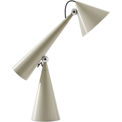 Lampada da tavolo LED Pose di Tom Dixon - Design conico, Messa a fuoco regolabile, Putty Lampada da tavolo LED Pose di Tom Dixon - Design conico, Messa a fuoco regolabile, Putty